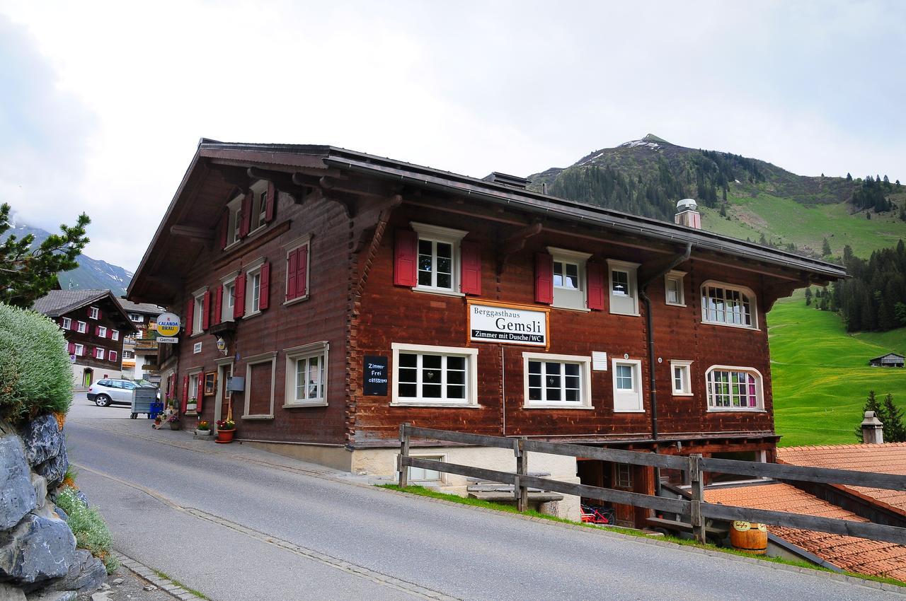 Berggasthaus Gemsli Saint Antonien ภายนอก รูปภาพ