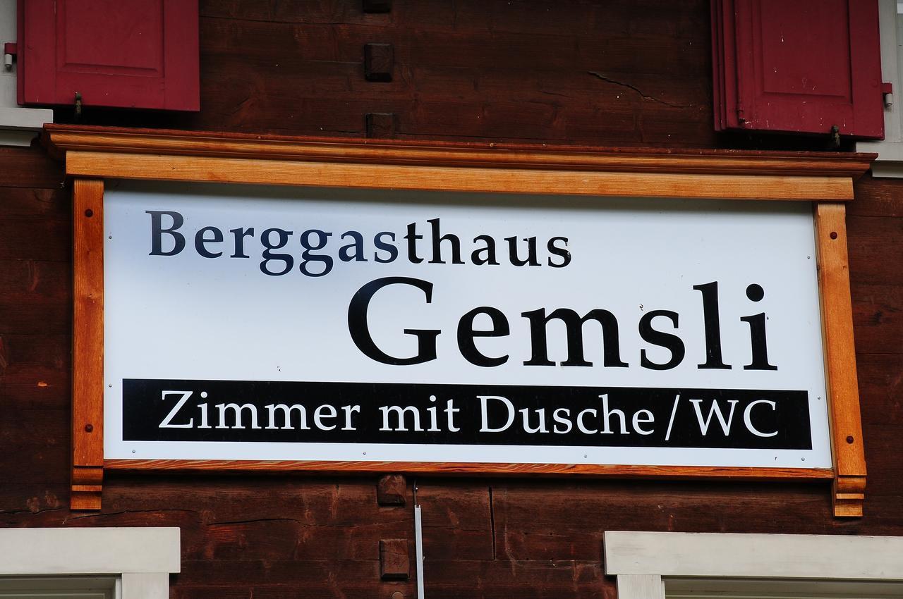Berggasthaus Gemsli Saint Antonien ภายนอก รูปภาพ